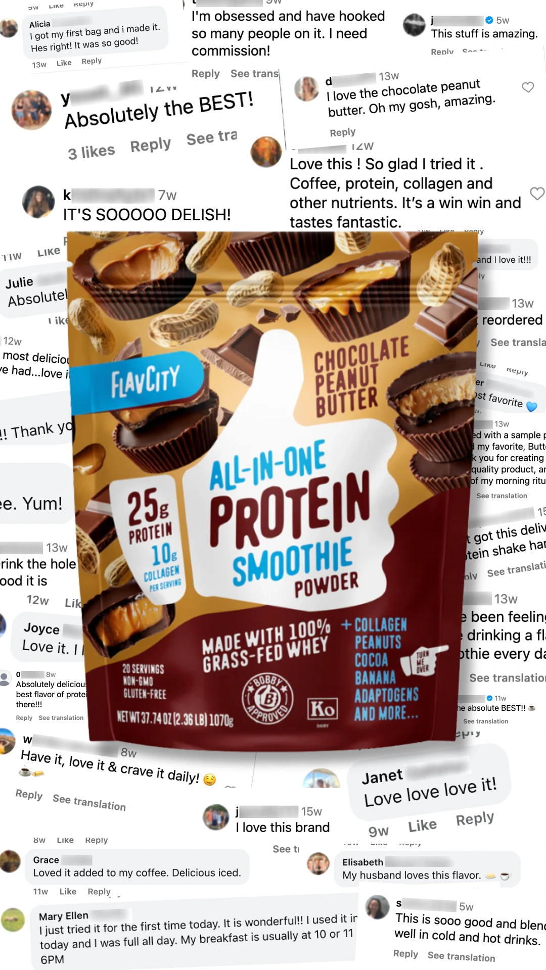 FlavCity Protein Smoothie reviews